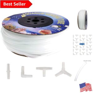 320ft Kink-Resistant 3/16 Inch Airline Tubing Kit - Perfect for Aquariums and Terrariums