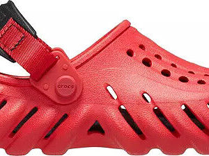 Shop Kids' Red Waterproof Crocs Echo Clogs - Unisex Footwear at MSRP $60