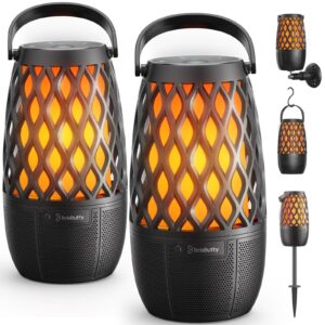 Top Upgraded Bluetooth Outdoor Speakers with Lights - Ideal Gift for Men