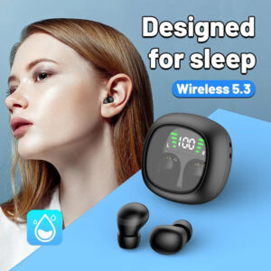 Buy Wireless Bluetooth 5.3 TWS Mini Invisible Sleep Earbuds in the USA - Ultimate Comfort and Sound Quality