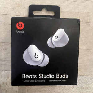 Beats by Dr. Dre Studio Buds: Wireless Bluetooth Noise-Canceling Earphones in White