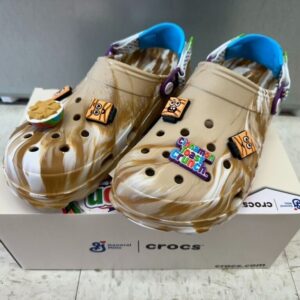 Brand New Men's Size 13 Cinnamon Toast Crunch Crocs Clogs - Unopened in Box