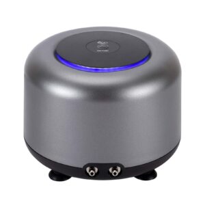 Ultra-Quiet 5W & 10W Aquarium Air Pump with 2 Outlets - Energy-Saving and High-Performance Design