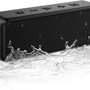 Raymate 20W Waterproof Bluetooth Speaker – Portable IPX7 Black Sound System for Outdoor Use