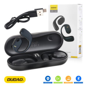 DUDAO U17H Wireless Bluetooth Ear-Cup Headphones with Dual Ear Design - Perfect for Exercising - Black