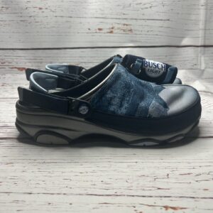 Discover Limited Edition Men's Size 12M BUSCH BEER x CROCS Classic All Terrain Clogs - Style 208595-90H