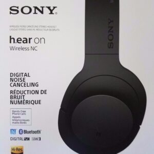 Buy Sony MDR-100 h.Ear on Wireless Noise-Canceling Bluetooth Headphones in Charcoal for an Ultimate Sound Experience - Top Quality Audio Solution