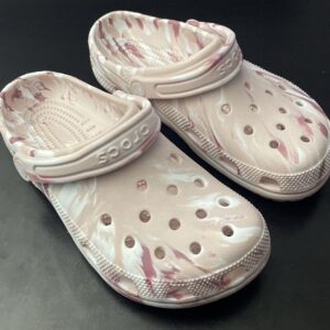 Buy Pink/Quartz Crocs Unisex Classic Marbled Clogs - Women's Sizes 7, 8, 9 in Stock