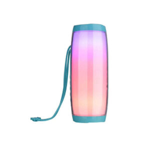 Vibrant Green Rainbow LED Bluetooth Speakers for an Enhanced Colorful Sound Experience