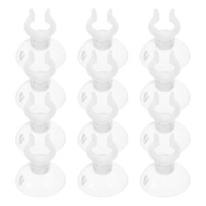 20 Durable Aquarium Water Suction Cup Clamps for Secure Fish Tank Tubing Installation - Tube Clips for Optimal Support