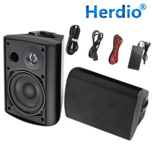 Top-Rated Herdio 5.25" Waterproof Outdoor Bluetooth Speakers: Perfect Sound System for Patios