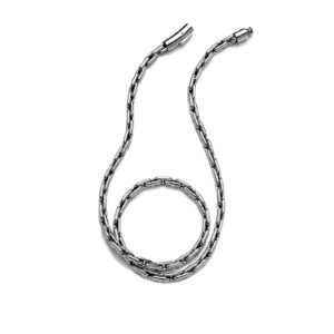 Unisex 22-Inch Stainless Steel 6mm Box Chain Necklace for Men and Women - Durable Jewelry for Everyday Wear