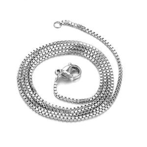 Unisex Women's Men's Stainless Steel Chain Necklace G24