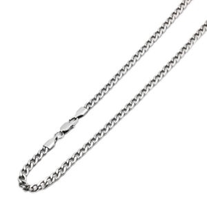 Men Women 5.3mm Stainless Steel Chain Necklaces Cuban Link Curb Chain