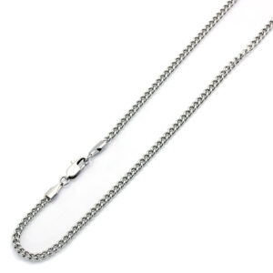 Men's 3.5mm Stainless Steel Chain Necklaces Cuban Link Curb Chain / Gift box