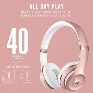 Beats Solo3 Wireless On-Ear Bluetooth Headphones Apple W1 Headphone Chip Class 1