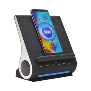 AZPEN DOCKALL D108 WIRELESS DOCK W/BLUETOOTH SPEAKERS HANDSFREE CALL - BLACK