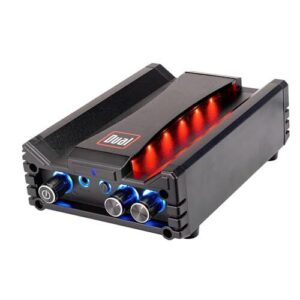 Dual Electronics DBTMA100 Black Micro 2 Channel Class-D Amplifier | 3.5 mm AUX