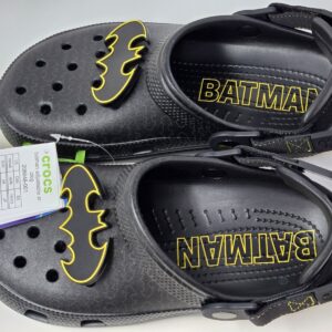 Crocs Batman Adjustable Strap Clog Color Black Multi Sizes 208648-001 NEW