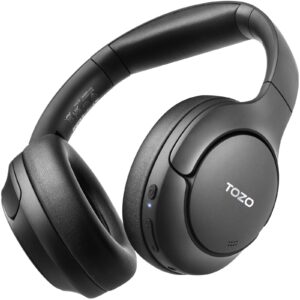 TOZO HT2 Hybrid Active Noise Cancelling Bluetooth Headphones Over-Ear Deep Bass