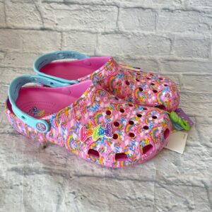 NWT Crocs Lisa Frank Rainbow Unicorn Classic Clog Pink Women’s 12 / Men’s 10