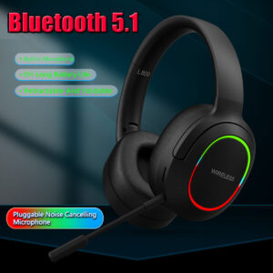 Wireless Bluetooth Headphones Headsets Mic For iPhone 16 15+ 14 13 12 11 Pro Max