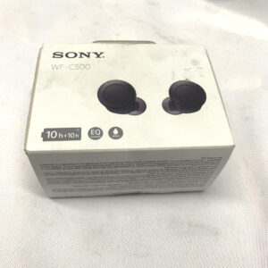 Sony WF-C500 Truly Wireless In-Ear Bluetooth Headphones - Black*New-Box Damage