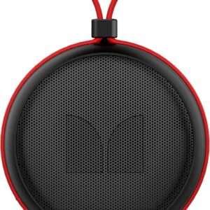 Monster PUCK Portable Bluetooth Speakers - Black / Red